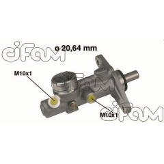 ANA MERKEZ CIVIC IV 1.3-1.5 İ 16V-1.6 İ 16V 87-96 20.64mm