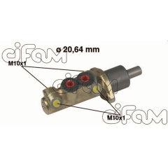 ANA MERKEZ R19 I-II-MGN I 96-03 CLIO 90-98 P106 91-96 -TOLEDO 91-99 -POLO 81-94 20.64mm