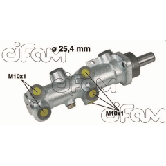 ANA MERKEZ JUMPER 1.9-2.0-2.5-2.8 94-02 DUCATO 2.5-2.8 94-02 BOXER 2.0-2.8 99-02 25.4mm