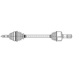 x AKS ÖN SOL P306 GTI 2.0 16V-1.9 94-01 -P405 1.8-2.0-1.9 92-96 ABS Lİ 17-0166