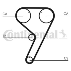 TRİGER KAYIŞI 142x180 ALFA ROMEO FIAT TEMPRA 1.8IE 8V 90-96 1.8SX 8V 93-96 TOFAS FIAT2.0 5080