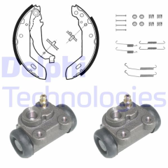 FREN PABUÇ KİTİ ARKA CITROEN XSARA. ZX / PEUGEOT 306 07/92