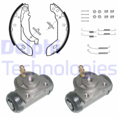 FREN PABUÇ KİTİ ARKA PEUGEOT 306 02/93 09/95