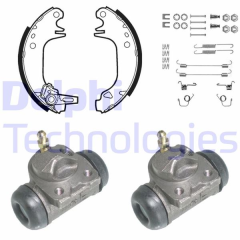 FREN PABUÇ KİTİ ARKA PEUGEOT 309 / RENAULT 11. 5. 9 10/81 07/89