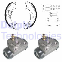 FREN PABUÇ KİTİ ARKA CITROEN AX / PEUGEOT 106 09/86 99