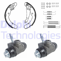 FREN PABUÇ KİTİ ARKA SEAT INCA / SKODA OCTAVİA / VW CADDY 02/97 12/07