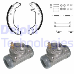 FREN PABUÇ KİTİ ARKA RENAULT 11. 9 10/86 07/89