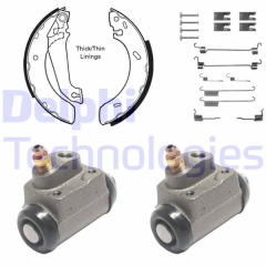 FREN PABUÇ KİTİ ARKA FORD ESCORT 01/95