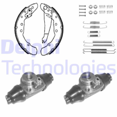 FREN PABUÇ KİTİ ARKA AUDI 80 09/91
