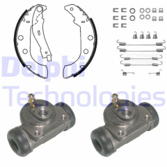 FREN PABUÇ KİTİ ARKA CITROEN XSARA / PEUGEOT 306 02/93