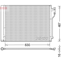 KLIMA RADYATORU BMW F07 F10 F11 F18 N20