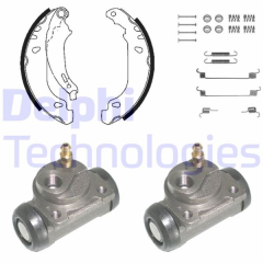 FREN PABUÇ KİTİ ARKA PEUGEOT 206 09/98