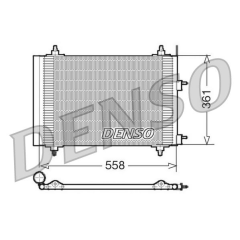 KLİMA RADYATÖRÜ KONDENSER PEUGEOT P307-P307 BREAK-P307 SW C4 04 11 C5 01 04 1.6-2.0 HDI