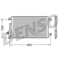 CONDENSER. AİR CONDİTİONİNG LANCIA LYBRA 99-05
