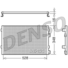 CONDENSER. AİR CONDİTİONİNG CHRYSLER PT CRUISER 00-10