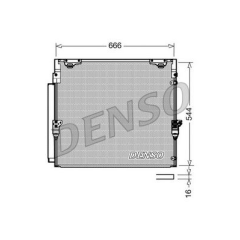 CONDENSER. AİR CONDİTİONİNG TOYOTA LAND CRUISER J200 07