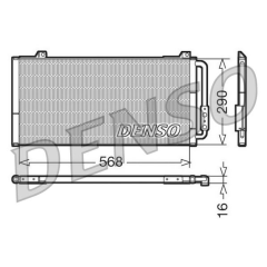 CONDENSER. AİR CONDİTİONİNG MASERATI GHIBLI III 13