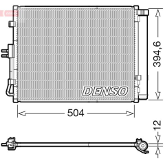 CONDENSER. AİR CONDİTİONİNG KIA SOUL I 09