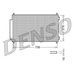 CONDENSER. AİR CONDİTİONİNG HONDA CR-V III 06