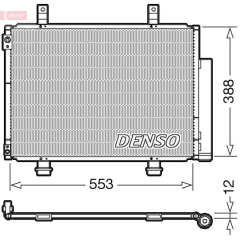CONDENSER. AİR CONDİTİONİNG SUZUKI SWIFT IV 10
