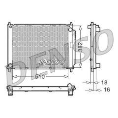 RADİATOR - MODULE - ENGİNE COOLİNG RENAULT CLIO III 05-14