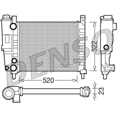 RADIATOR FIAT ELBA 85-97