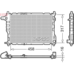RADİATOR. ENGİNE COOLİNG CHEVROLET MATIZ 05