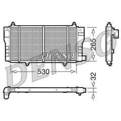 RADİATOR. ENGİNE COOLİNG CITRO N C15 84-05