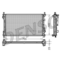 RADİATOR. ENGİNE COOLİNG FORD TOURNEO CONNECT 02-13