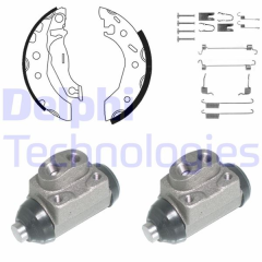 FREN PABUÇ KİTİ ARKA FORD FİESTA. PUMA / MAZDA 121 08/95 06/00