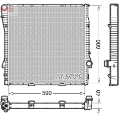 MOTOR SU RADYATORU BMW M57 M62 N62 X5 E53 00 06