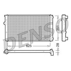 RADİATOR. ENGİNE COOLİNG VW GOLF III 1H. 1E 91-99