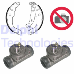FREN PABUÇ KİTİ ARKA PEUGEOT 207 06/06