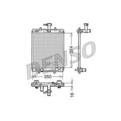 RADİATOR. ENGİNE COOLİNG CITRO N C1 I 05-14