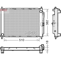 RADİATOR. ENGİNE COOLİNG RENAULT CLIO III 05-14