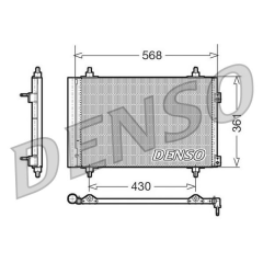 KLİMA KONDENSERİ BERLINGO-PARTNER-307-308-508-5008-3008-C4-DS4-DS5 1.4-1.6-2.0 HDI-VTI