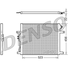 CONDENSER. AİR CONDİTİONİNG JEEP GRAND CHEROKEE II 98-05