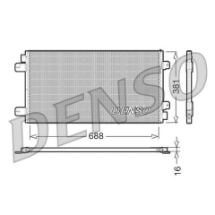 CONDENSER. AİR CONDİTİONİNG NISSAN INTERSTAR 02
