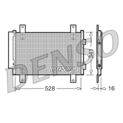 CONDENSER. AİR CONDİTİONİNG PEUGEOT BOXER 02