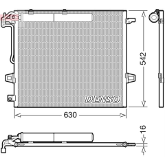 KLIMA RADYATORU MERCEDES W164 X164 W251