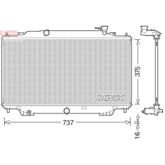 RADİATOR. ENGİNE COOLİNG MAZDA 3 13