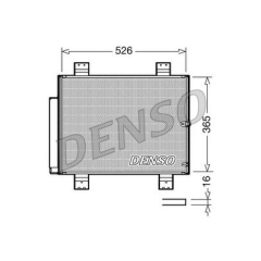 CONDENSER. AİR CONDİTİONİNG DAIHATSU TERIOS 05