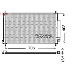 CONDENSER. AİR CONDİTİONİNG HONDA CR-V IV 12