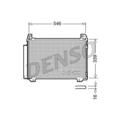 CONDENSER. AİR CONDİTİONİNG TOYOTA VIOS / YARIS 07-13