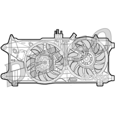 FAN. RADİATOR FIAT DOBLO 01