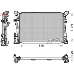 MOTOR SU RADYATORU MERCEDES W176 W246 C117 X117 X156