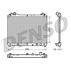 RADİATOR. ENGİNE COOLİNG SUZUKI GRAND VITARA II 05