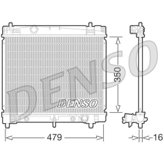 RADİATOR. ENGİNE COOLİNG DAIHATSU CHARADE VI 11