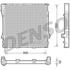 RADİATOR. ENGİNE COOLİNG BMW X5 E53 00-06