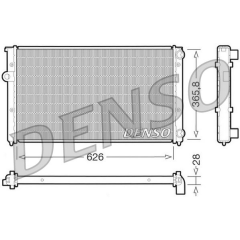 RADİATOR. ENGİNE COOLİNG VW GOLF III 1H. 1E 91-99